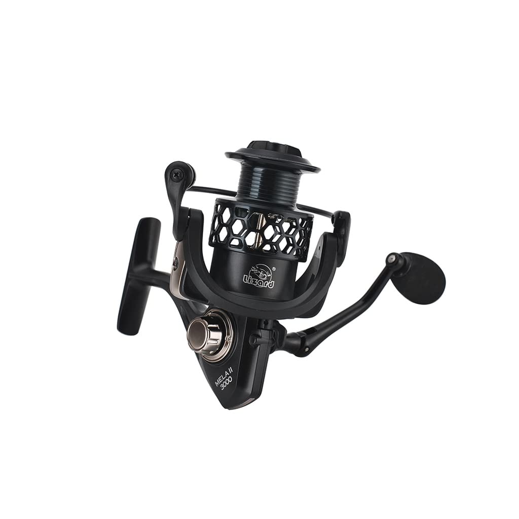 Honeycomb Hollow Line Cup Black Fishing Reel Spinning Wheel Luya Round Sea Rod Rock Fishing Reel