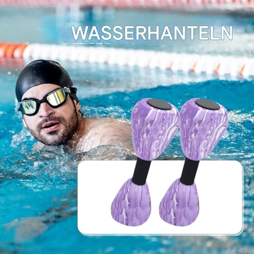 Mancuernas de espuma para ejercicio aeróbico acuático Aqua Fitness 2