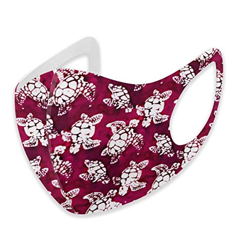 Sea Turtle Mouth Masks for Dust Protection Anti Face Mask Washable Earloop Mask