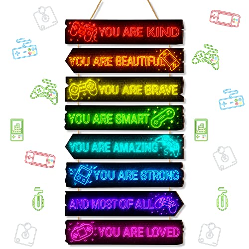 Inspirational Girl Room Decor Aesthetic Art Wall Hanging Sign Ins...