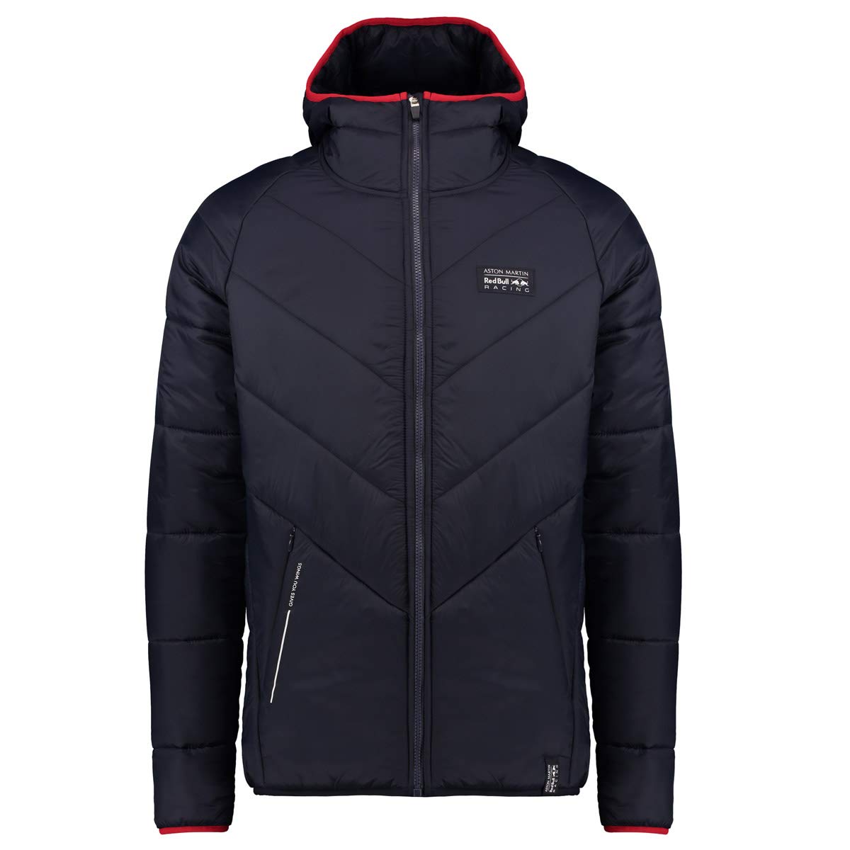 Red Bull Formula Aston Martin Mens Blue Padded Jacket