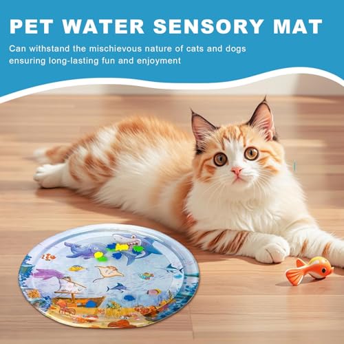 Coussin de refroidissement pour chats : lit sensoriel anti-griffures - 3