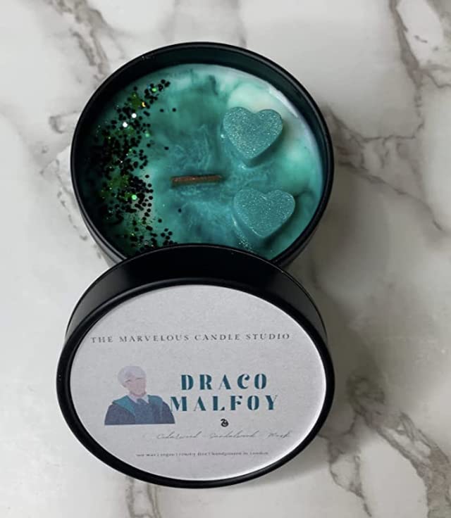 Smells Like Draco Malfoy Candles Harry Potter Candles Slytherin Birthday Gift Ideas For Her