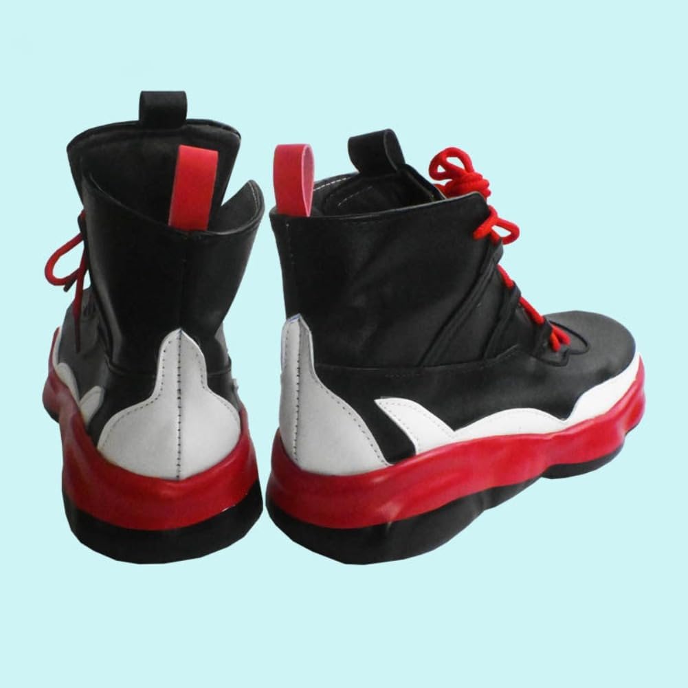 Yu Cosplay Shoes for Game Arknights Black Women Men Shoes Halloween Handmade Custom Cos Footwear