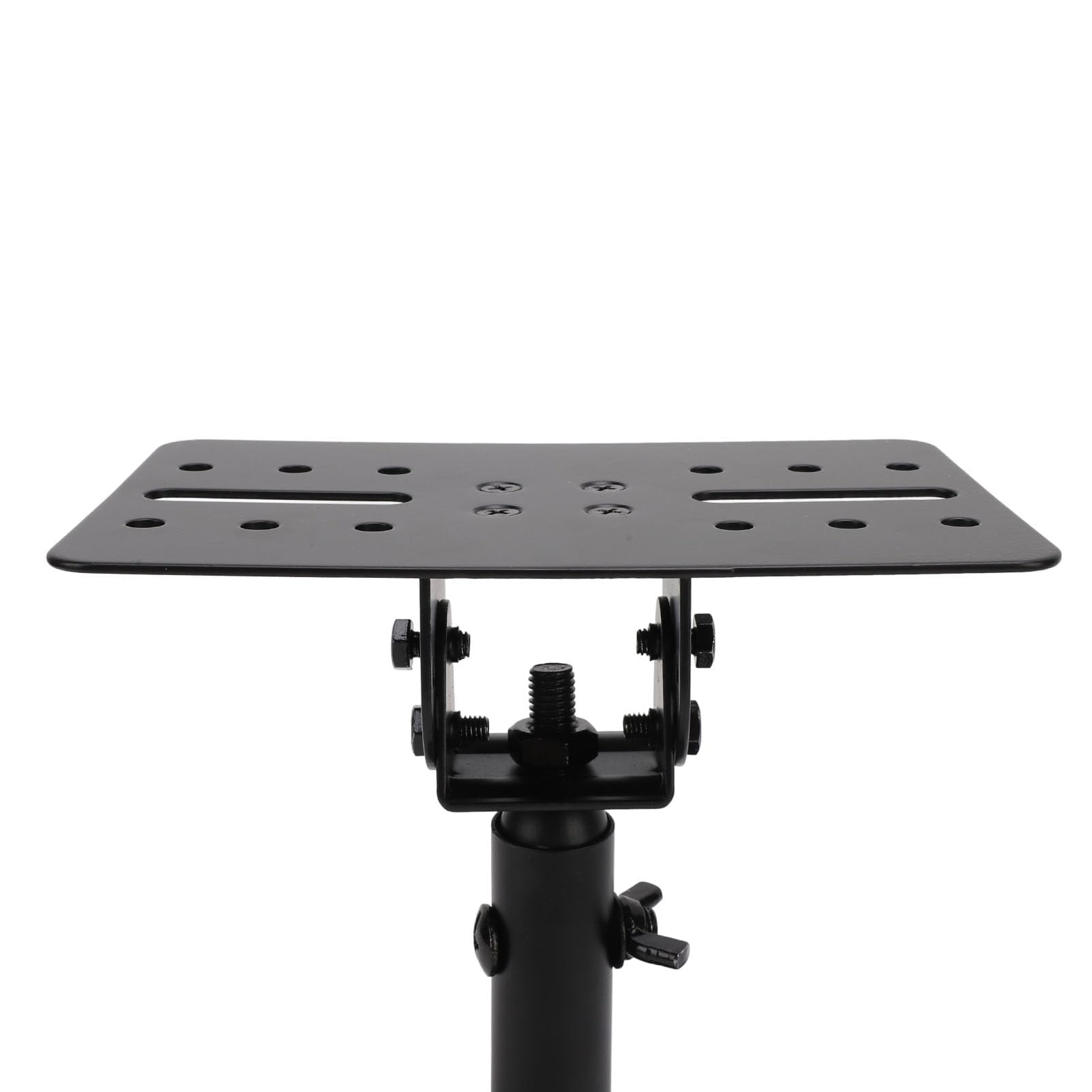 Supporto Altoparlante, Montaggio a Soffitto e Parete in Metallo Ispessito con Asta Telescopica, Staffe per Altoparlanti for Home Theater, Studio Musicale, Sala Multimediale