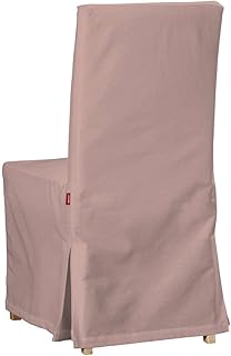 Dekoria Sukienka na krzeslo Henriksdal dluga Pokrowiec na model Henriksdal zgaszony róz