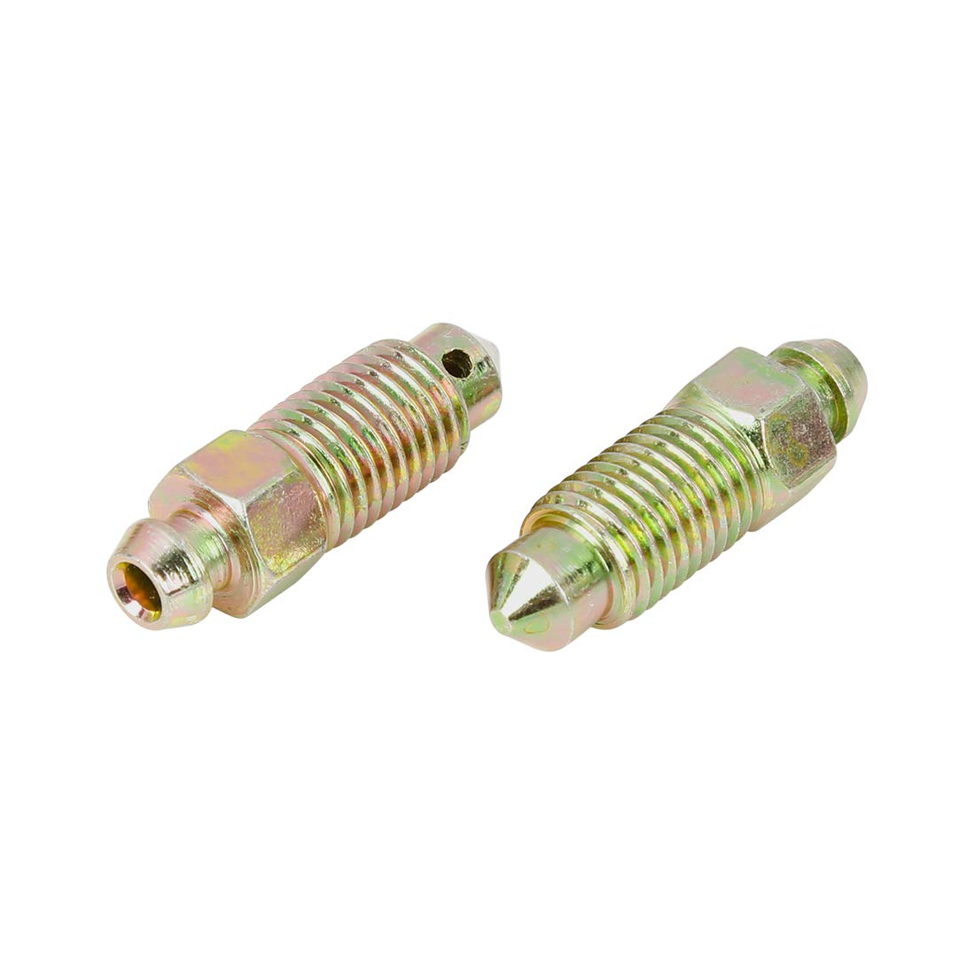 Vis De Purge De Frein Moto M10x1.25mm Avec Capuchon - Lot De 2 - Compatible La Plupart Des étriers