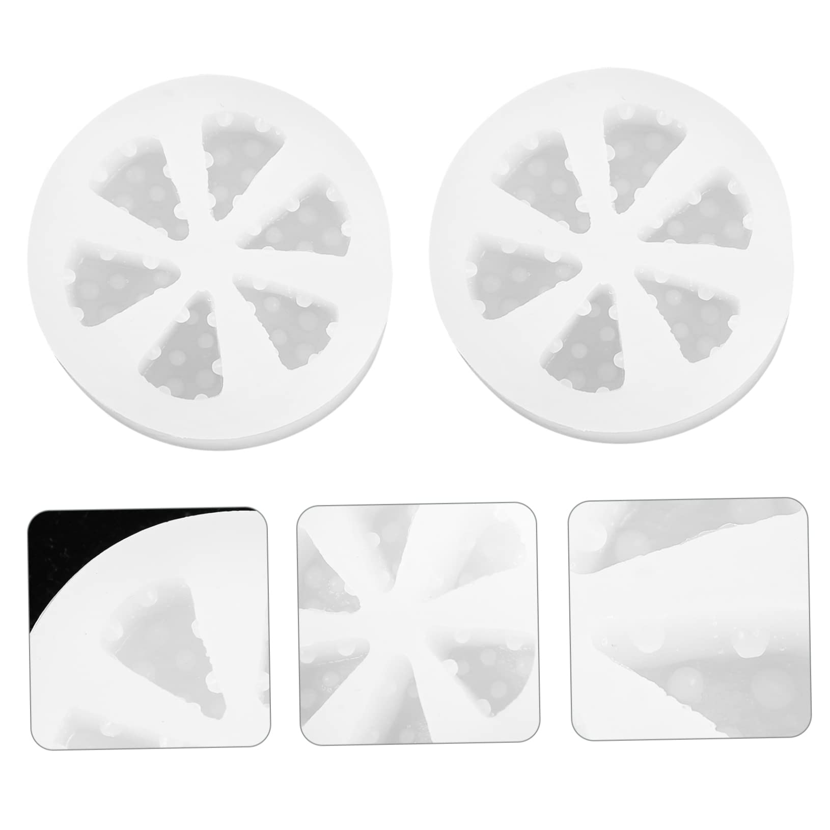 Artibetter 6 Series Molde De Silicona para Tartas Y Chocolates para DIY para Dulces Y Fondant Material De Silicona De Alimenticio para Hornear Y Manualidades 2 Piezas X 6