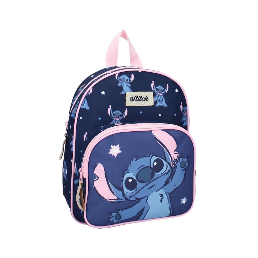 mybagstory - 3D Stitch rugzak met wieltjes voor meisjes - 3D