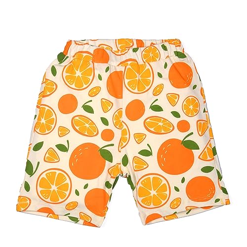 Image of Be Awara Kids Printed Half Sleeves T-shirt & Shorts Clothing Sets, 100% Cotton Soft Unisex Cord Set, Comfortable Wear for Kids With Cool Prints, Everyday Casual Wear for Boys & Girls