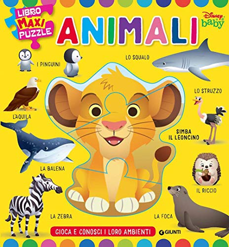 Animali. Libro Maxi Puzzle. Ediz. A Colori-image