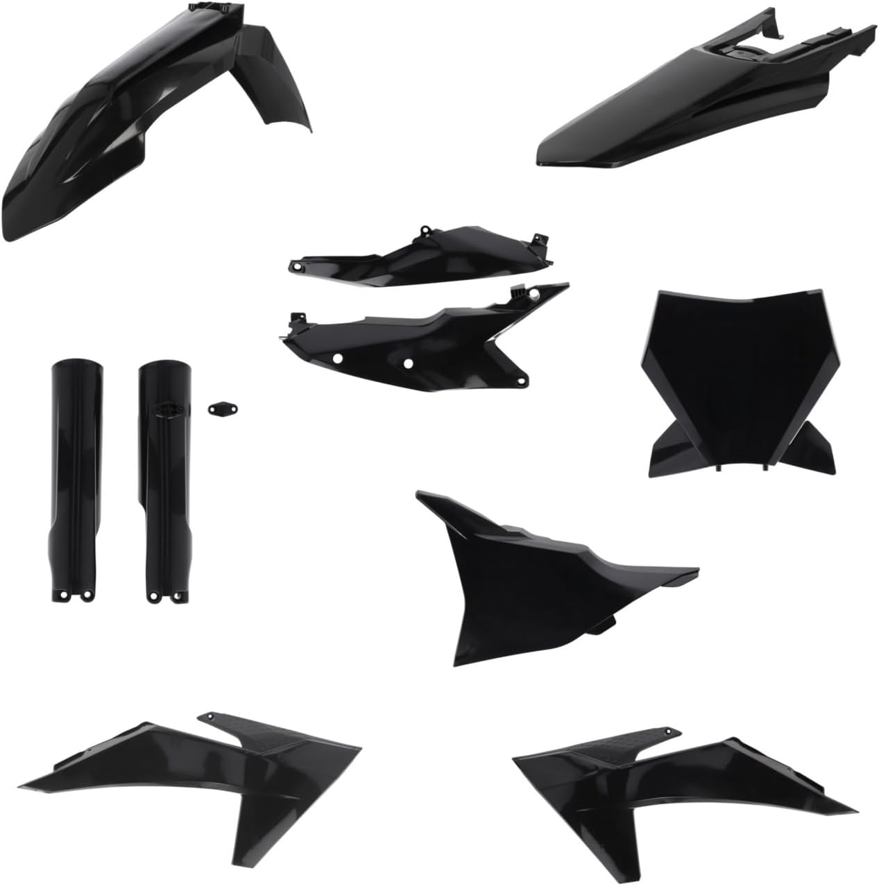 Acerbis Full Plastic Kit – Compatible with KTM SX/XC – black
