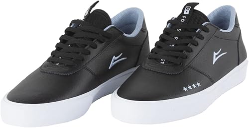 Lakai Manchester Negro/Piel guijarro 10 D (M)