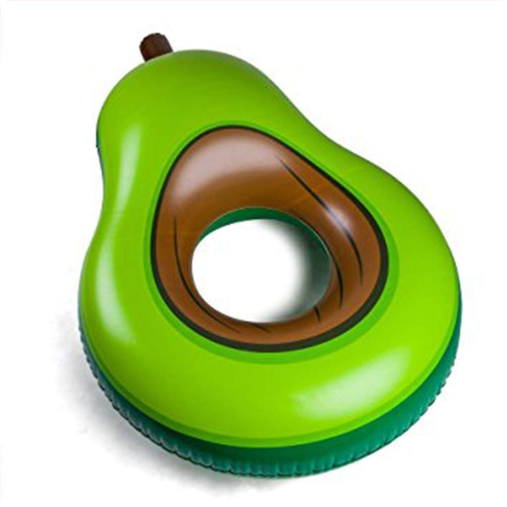 XALYXSM Flotadores inflables para Piscina, colchones de Aire, Flotador de Piscina, Flotador Inflable de Aguacate para Piscina y Waterpolo, Agua, Verano, Playa, natación, Flotador para Relajarse en