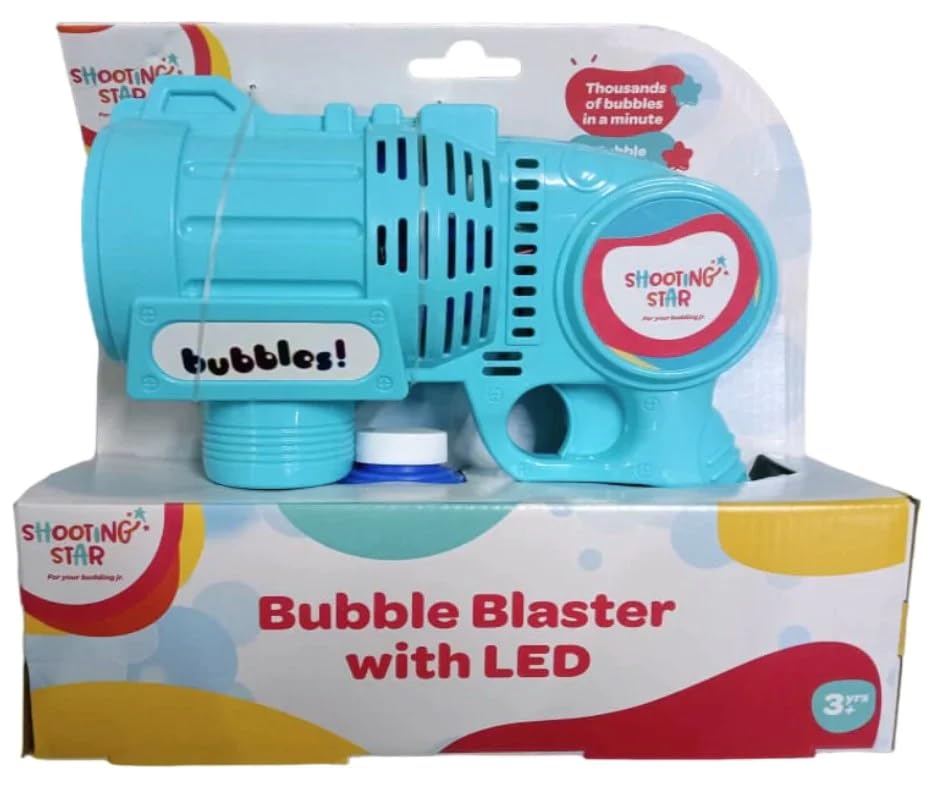 See full amazon price history chart for Fratelli Shooting Star Bubble Blaster with LED (Blue) from Reliance Brands Fratelli Shooting Star Bubble Blaster with LED (Blue) from Reliance Brands (B0CSSLDHZS) Amazon Price History, Amazon Price Tracker