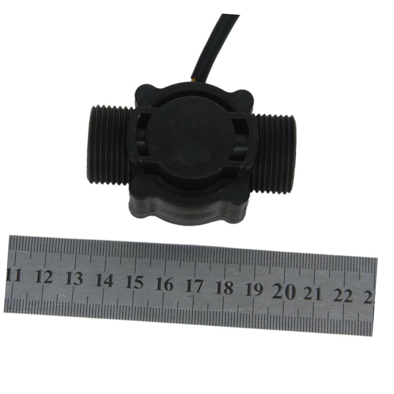 CIYODO Flowmeter Water 3/4 Water Flow Sensor Seal Ring for Heater Machine 1-60l/m