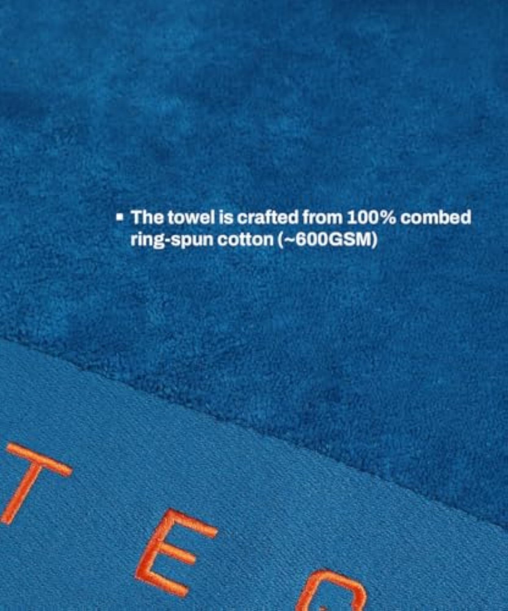 Fit Anti-Microbial Gym Towel, 600 GSM