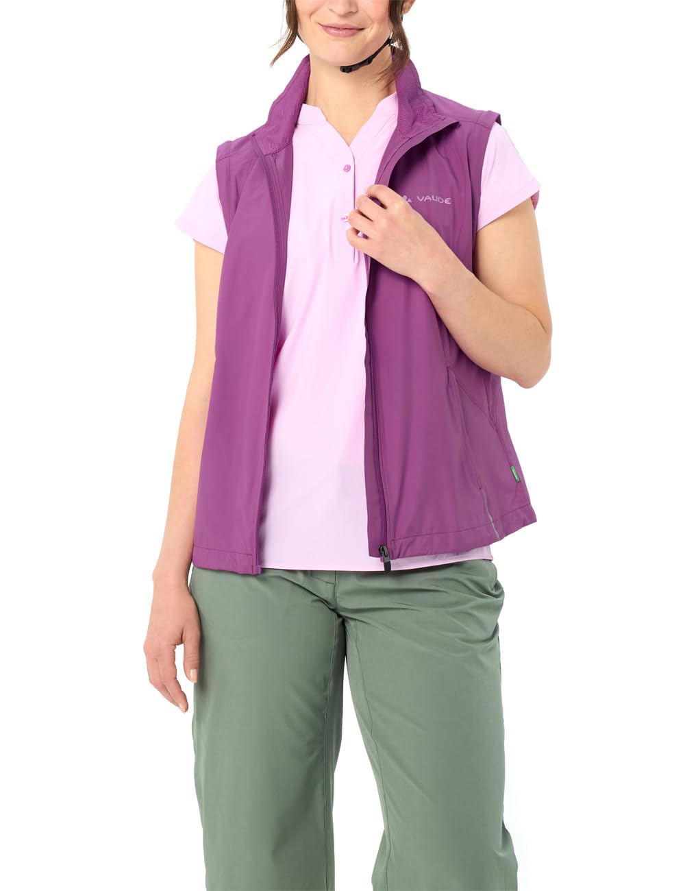 VAUDE Wo Dundee Classic ZO Jacket MAGENTA