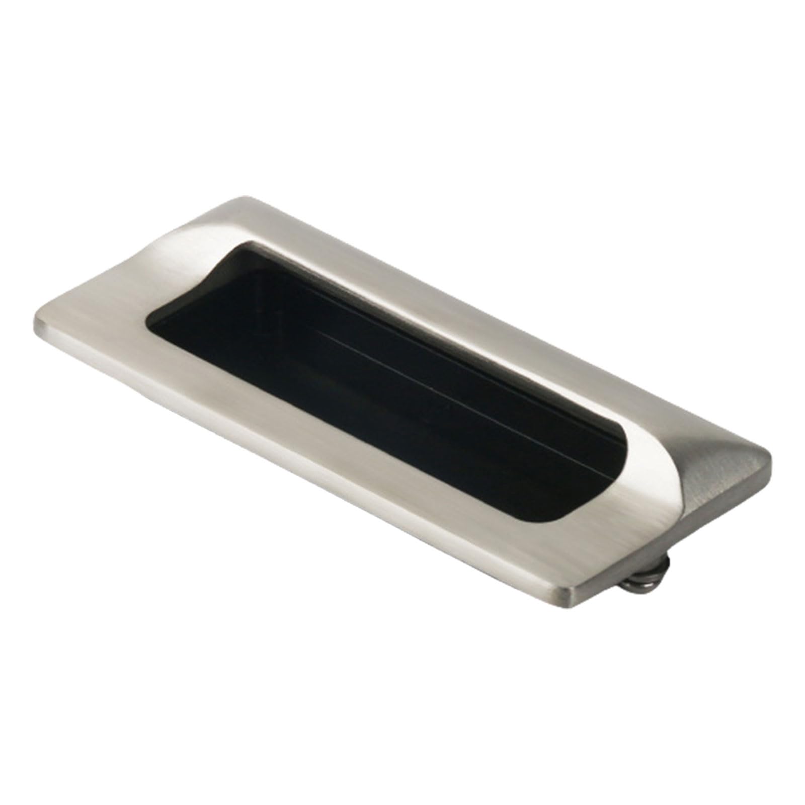 Invisible Flush Pull Handle Elegant Finger Recessed Drawers Easy Installation to Cabinet and Decorative Knobs