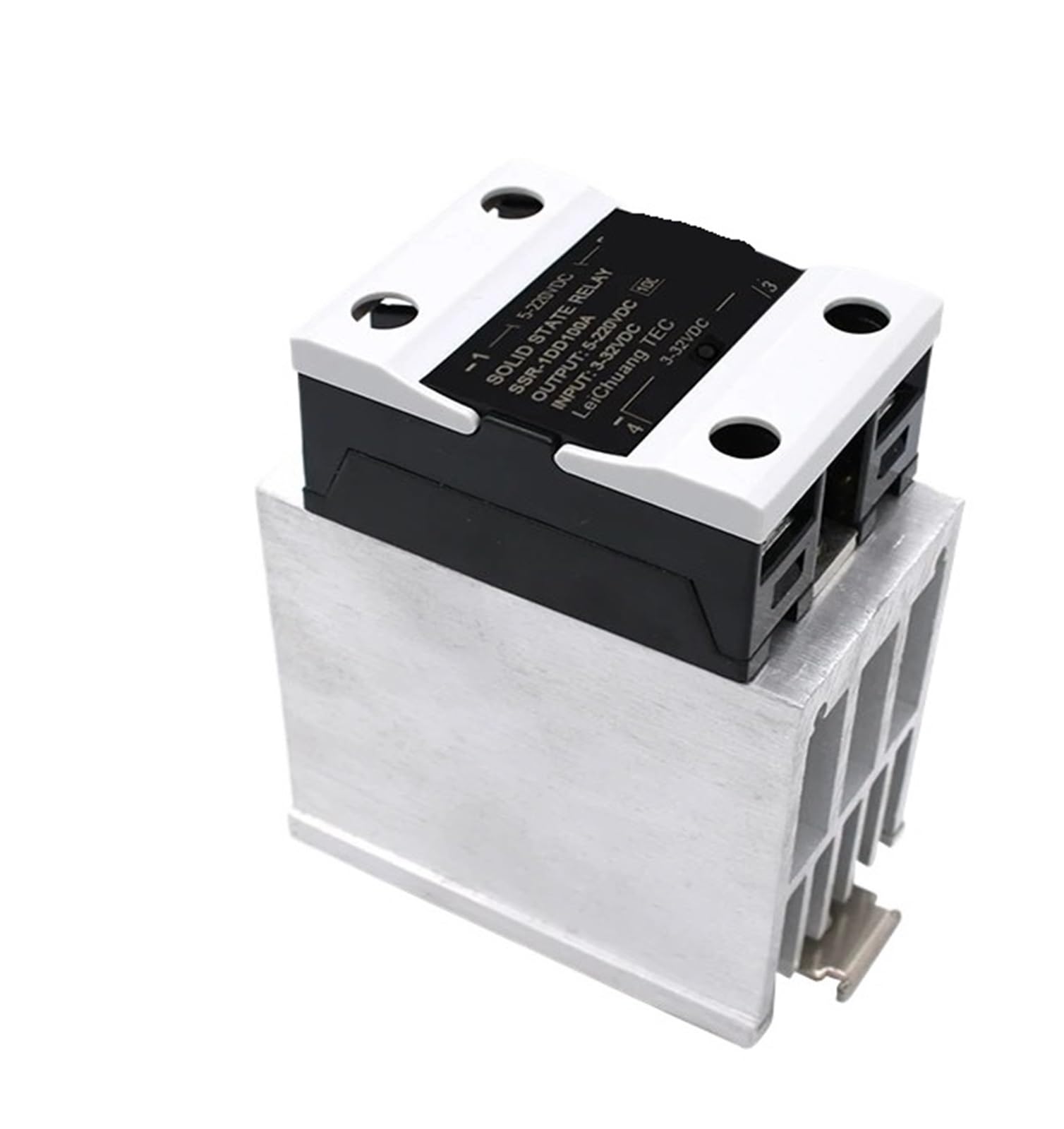 BALYDLUL 4-20MA 0-5V 0-10V Voltage Regulator VA Manual 100A 120A Single Phase Solid State Relay With Heat Sink Switch On Off(4-20mA)