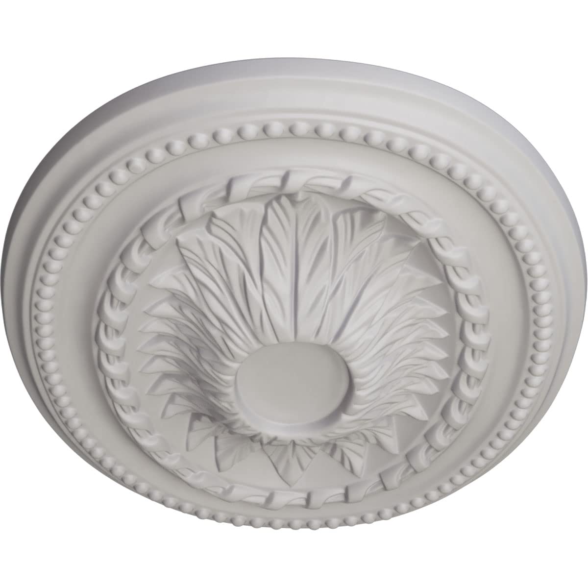Ekena Millwork CM18SAUWF Saverne Ceiling Medallion, Ultra Pure White — Amazon image 2