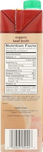 Miniatura 2 de Pacific Organic - Caldo de carne de res de 32 onzas (paquete de 8) por Pacific Foods