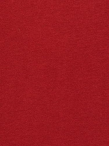 Image of Bossini Men Cotton Lycra Regular Fit Solid T Shirt