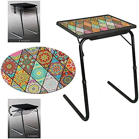 TABLE MAGIC Multipurpose Laptop Table Steel PP 53 * 40 * 73cm 18 in 1 ...