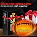 Cadyaw Glow in The Dark Football, Light Up LED Football Size 6, USB Rechargeable, Cool Outdoor Sports Boy Toys for Night Games, Birthday Gifts for Kids & Teens Age 6–12
