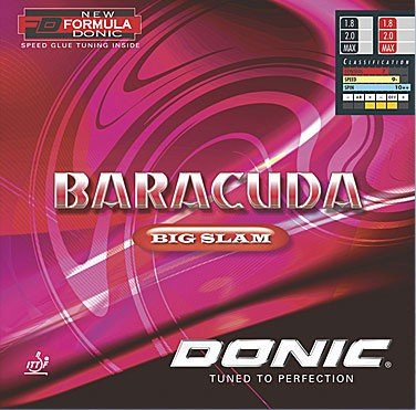 Donic - Baracuda Big Slam mousse tendre pour un effet topspin maximal