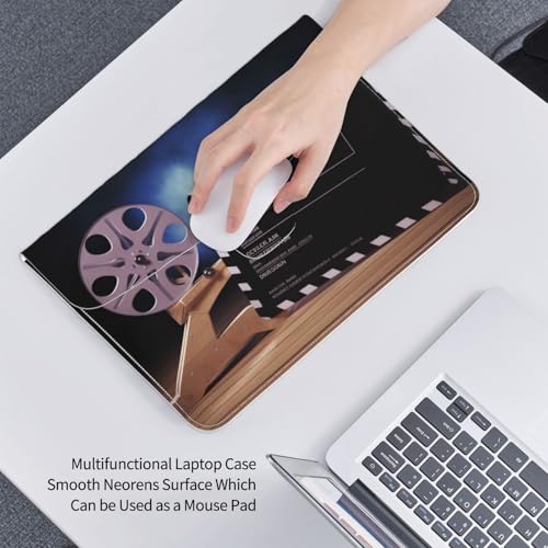 Housse ordinateur portable 13 pouces cuir étui PC portable fin clapperboard - 6