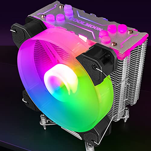 Ventilateur de processeur Intel AMD RGB performant pour boîtier PC - 2