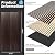 AMZDEPOT Wood Slat Wall Panel, 48.03 x 23.82 x 0.83 Inch Wood Panels for Wall, 3D Soundproof Wall Panels, Large Acoustic Panels for Interior Ceiling and Wall Decor Noise Reduction, 2 Pack, Walnut