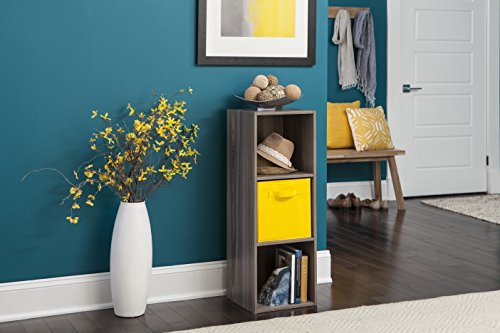 Meuble Cubeicals Organizer 6 cases étagère rangement gris