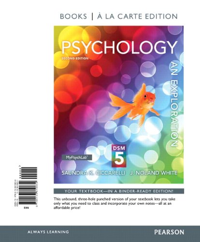 Amazon.com: Psychology: An Exploration with DSM5 Update, Books a la Carte Edition (2nd Edition ...