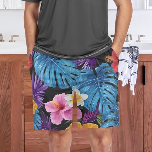 Pajama Shorts for Men, Men's Pajama Bottoms, Lounge Sleepwear for Dad2