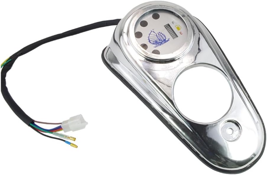 Oil Tank Gauge Assembly with Indicator Frame Compatible with QJ150-11, QJ150-14, QJ150-3B, and EN150 Motorcycle Models