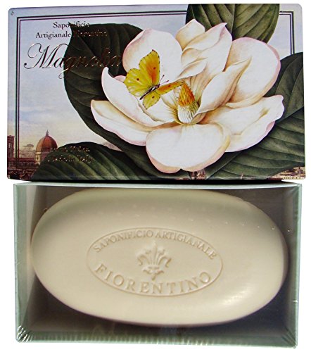 Saponificio Artigianale Fiorentino Magnolia Scented Italian Bath Soap 10.5 Oz