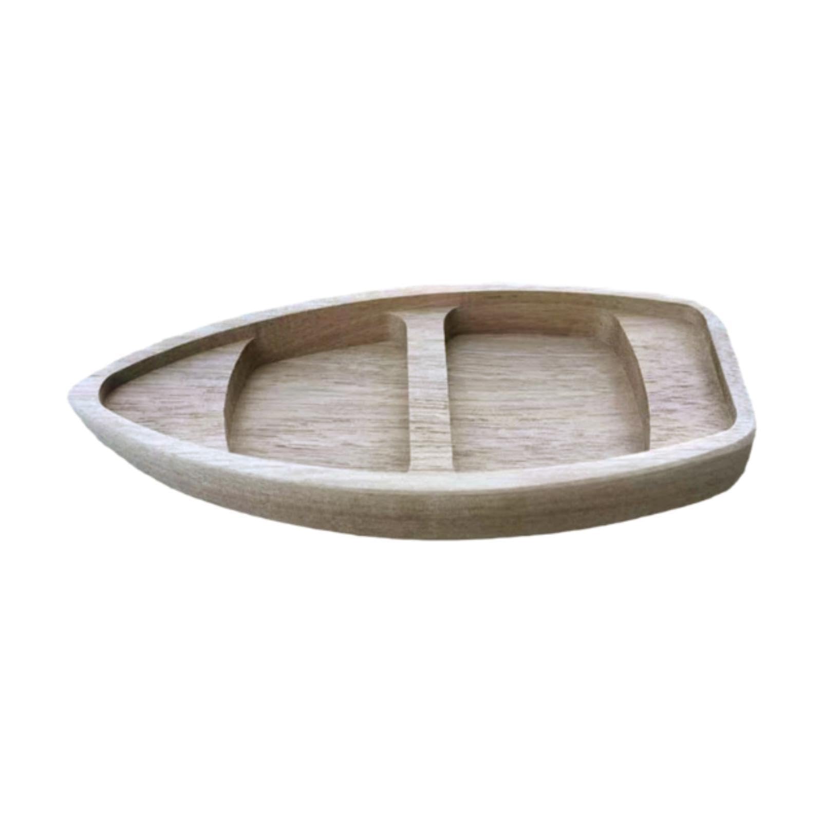 Wooden Boat Unfinished Bookcase Decor Wood Canoe for Bedroom Desktop 6.69 in | Figurines | Home Dacor-picture-32
