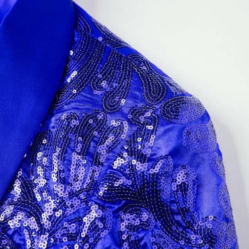 Veste de carnaval homme pour soirée décontractée et réveillon brillant - 6