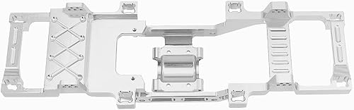 Miniatura 9 de Marco de chasis de metal completo para FMS 124 Power Wagon FCX24 RC Crawler modelo de coche pieza de actualización (dorado)