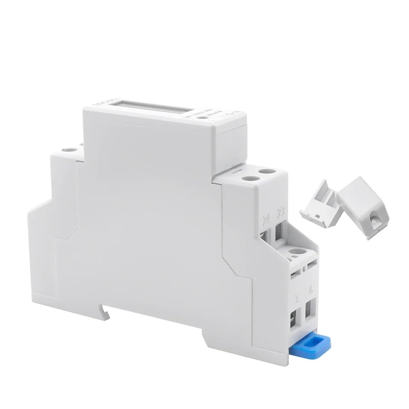 Watomierz jednofazowy z podświetleniem, cyfrowy wyświetlacz LCD, miernik zużycia energii, KWh, 5 (60) A, 230 V AC, 50 Hz, W, licznik energii na szynie DIN