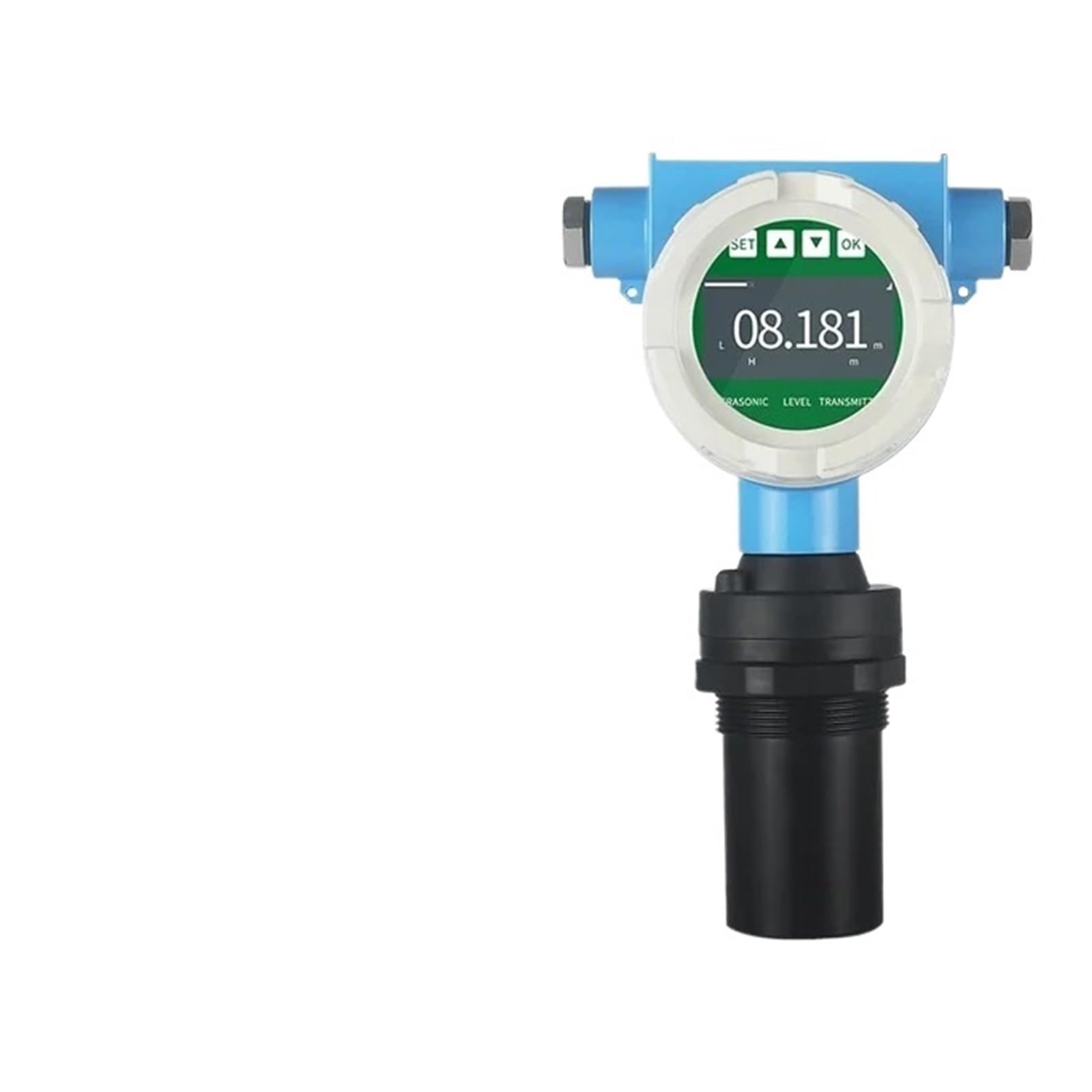 Ultrasonic level meter High Precision Level Transmitter 4-20mA 0-5m 0-10m 0-20m Exproof Level Meter DC24V Level Sensor(Exproof 0-20m)