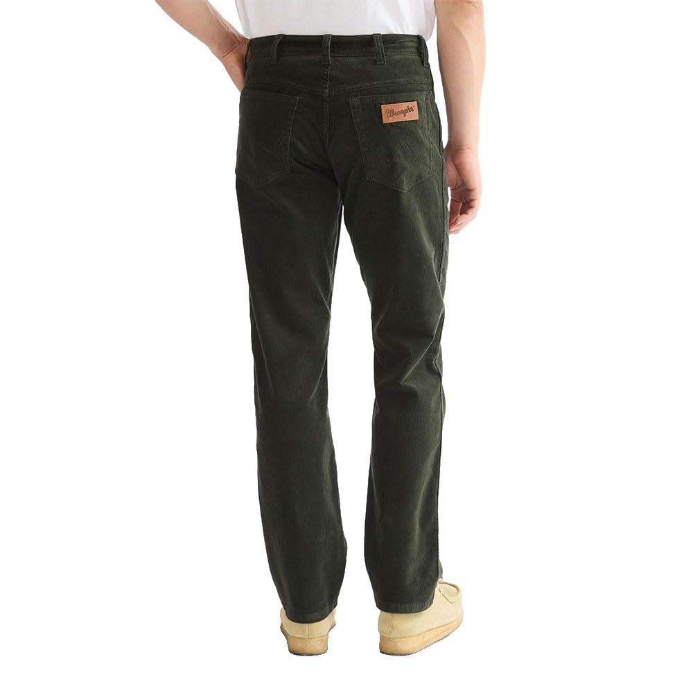 Wrangler - Jeans Herren - Authentic Straight Fit - Texas - Grün – Bild 2