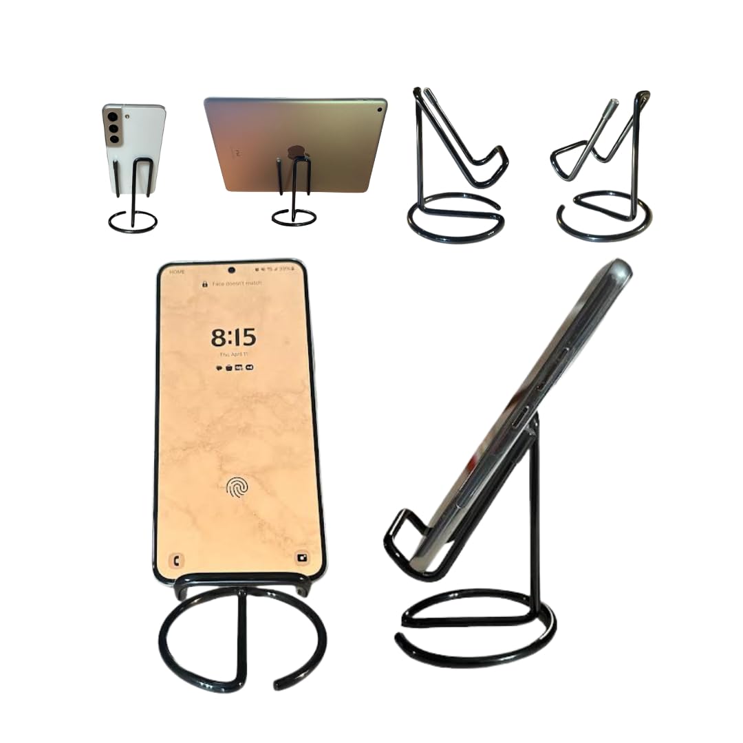 MOZN PRO Cell Phone and Tablet Stand | Multi-Device Holder for Desk Office, Work, Business, Fun, and Gaming | Compatible with iPhone, iPad, Samsung Galaxy, and More Tech Phone Holder