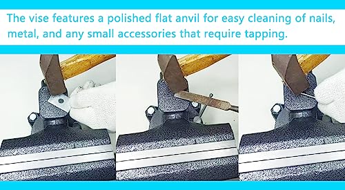 image for MYTEC 2-In-1 Bench Vise Heavy Duty for Workbench, 6.0