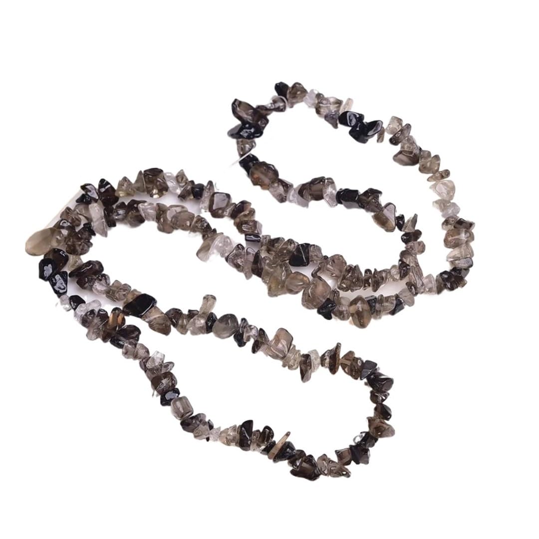 AARTERZZA 1 Piece of Strand Crushed Stone Crystal Quartz, Irregular for Making Necklaces and Anklets