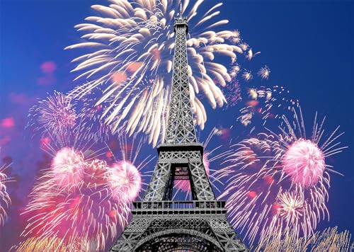 Fond Tour Eiffel 2.5x1.8m tissu décoration Paris pour studio photo