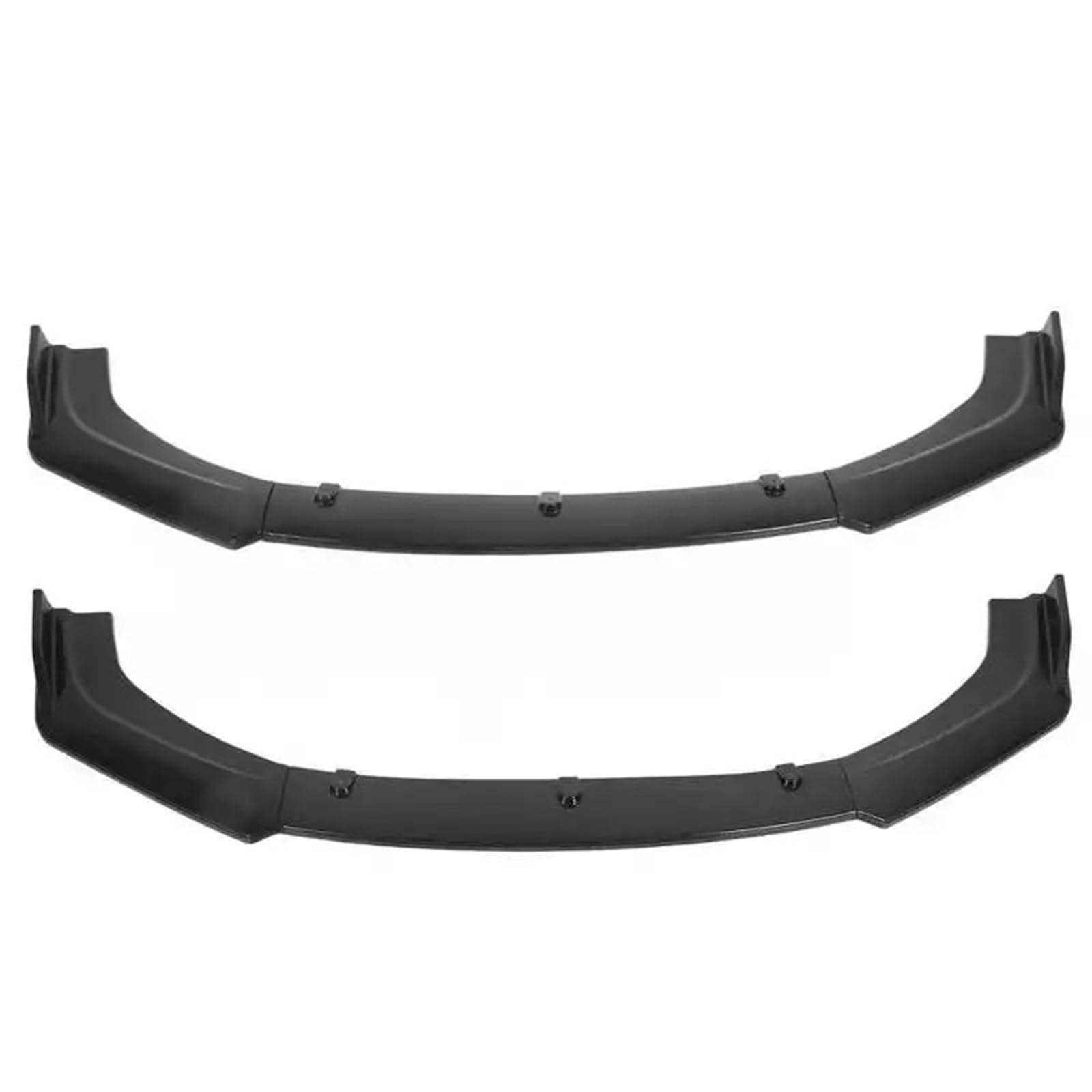 3 szt. Rozdzielacz nakładki zderzaka przedniego Spoiler antykolizyjny uniwersalne części nadwozia kompatybilne z rozgałęźnikiem zderzaka samochodowego(Carbon Fiber)