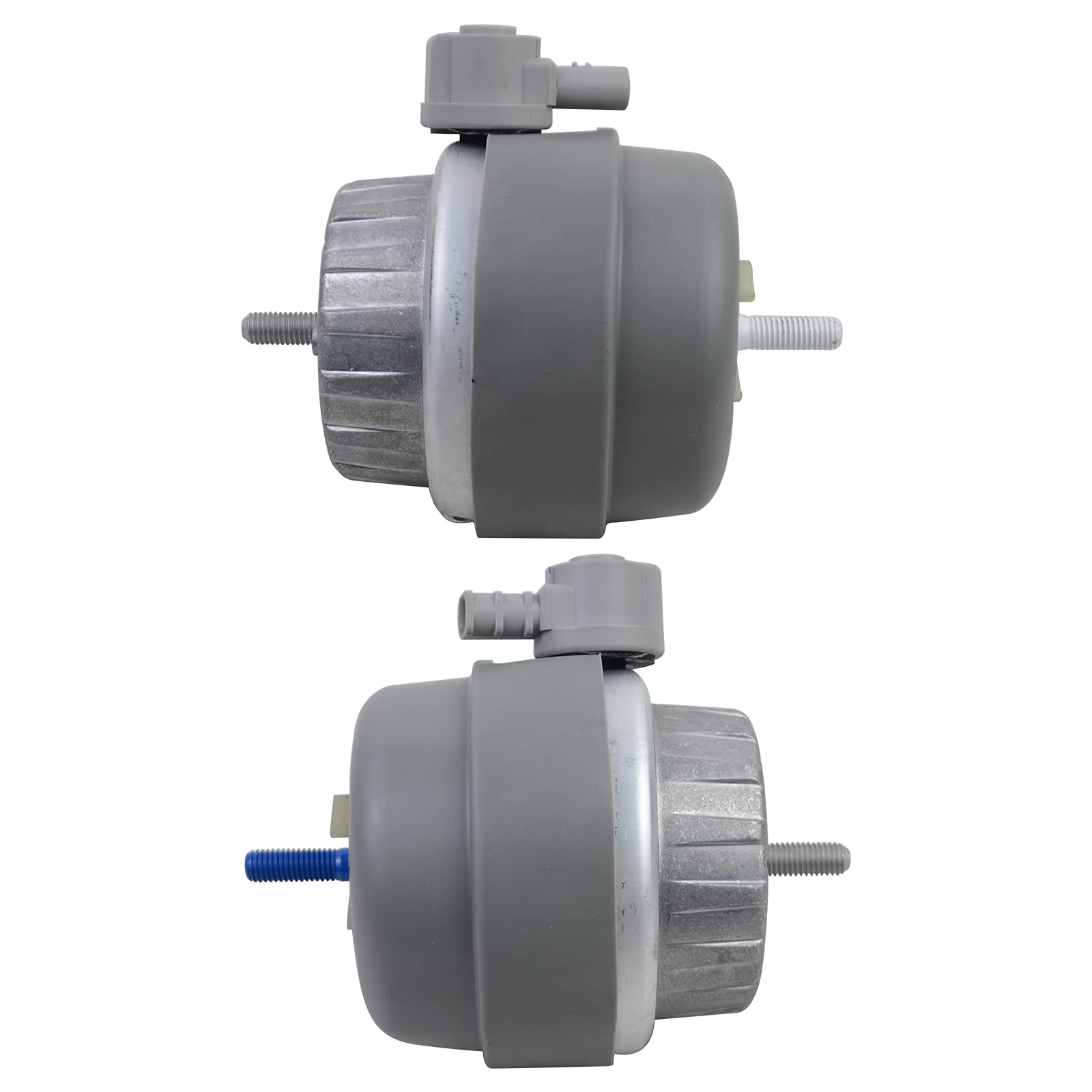 Par de Soportes de Motor Soportes Hidráulicos Conmutables Eléctricamente Compatible con 2.7 2.8 3.0 3.2 TDI 2004-2011 4F0199382BL 4F0199379BH